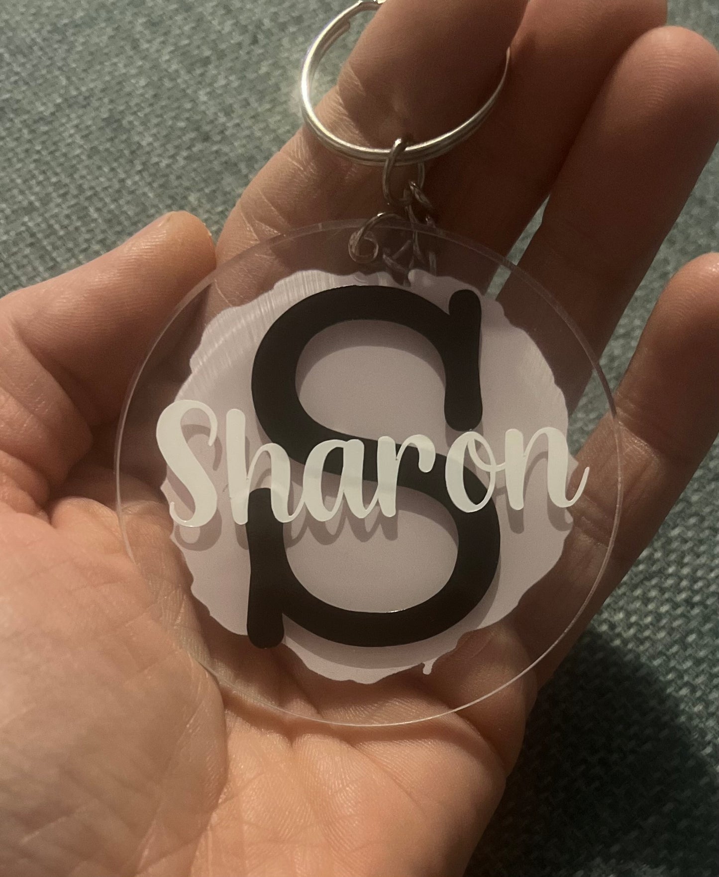 Personalised keyring