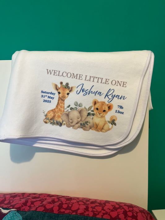 New born baby fleece