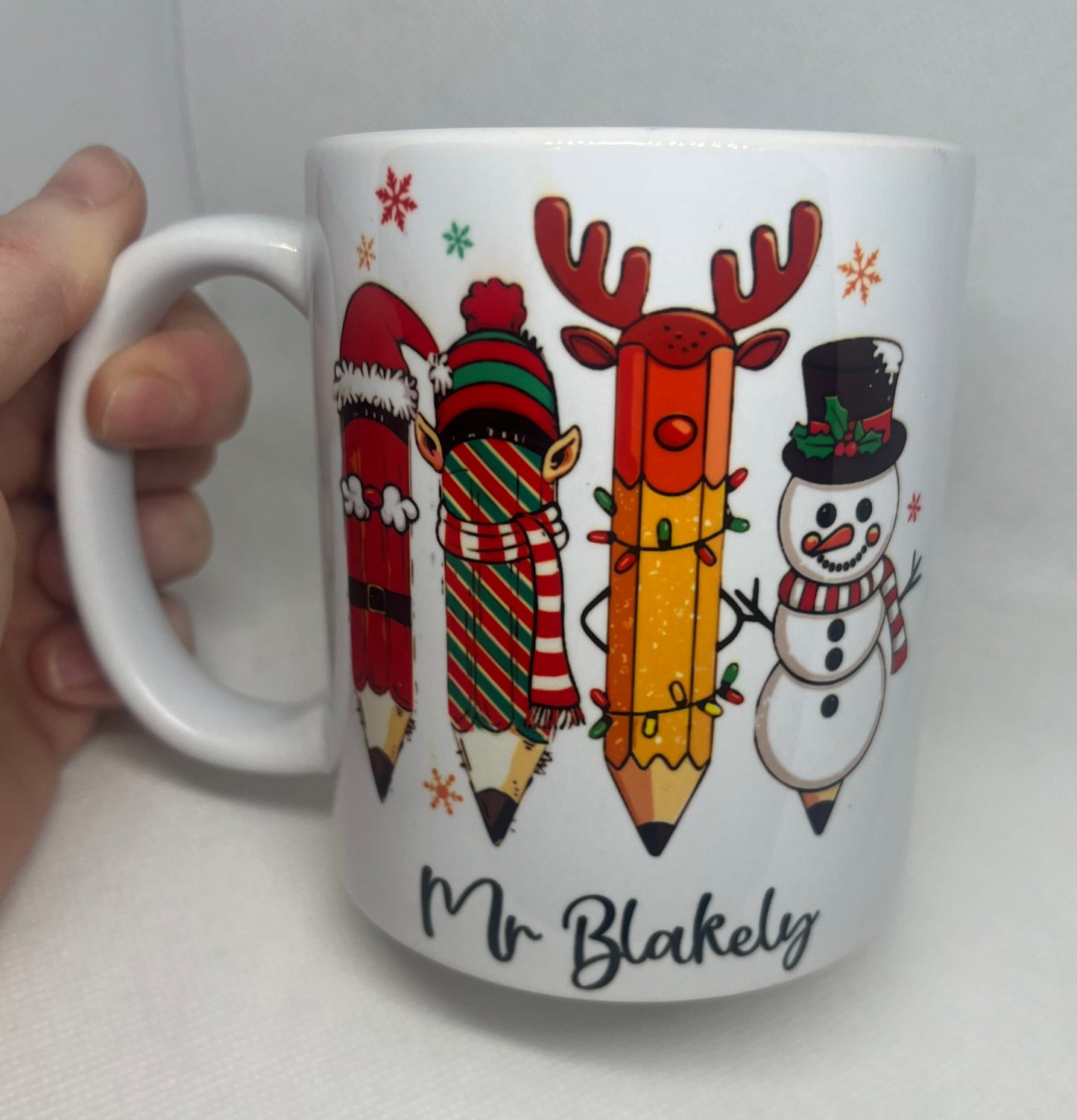 Teacher Xmas mug 💖