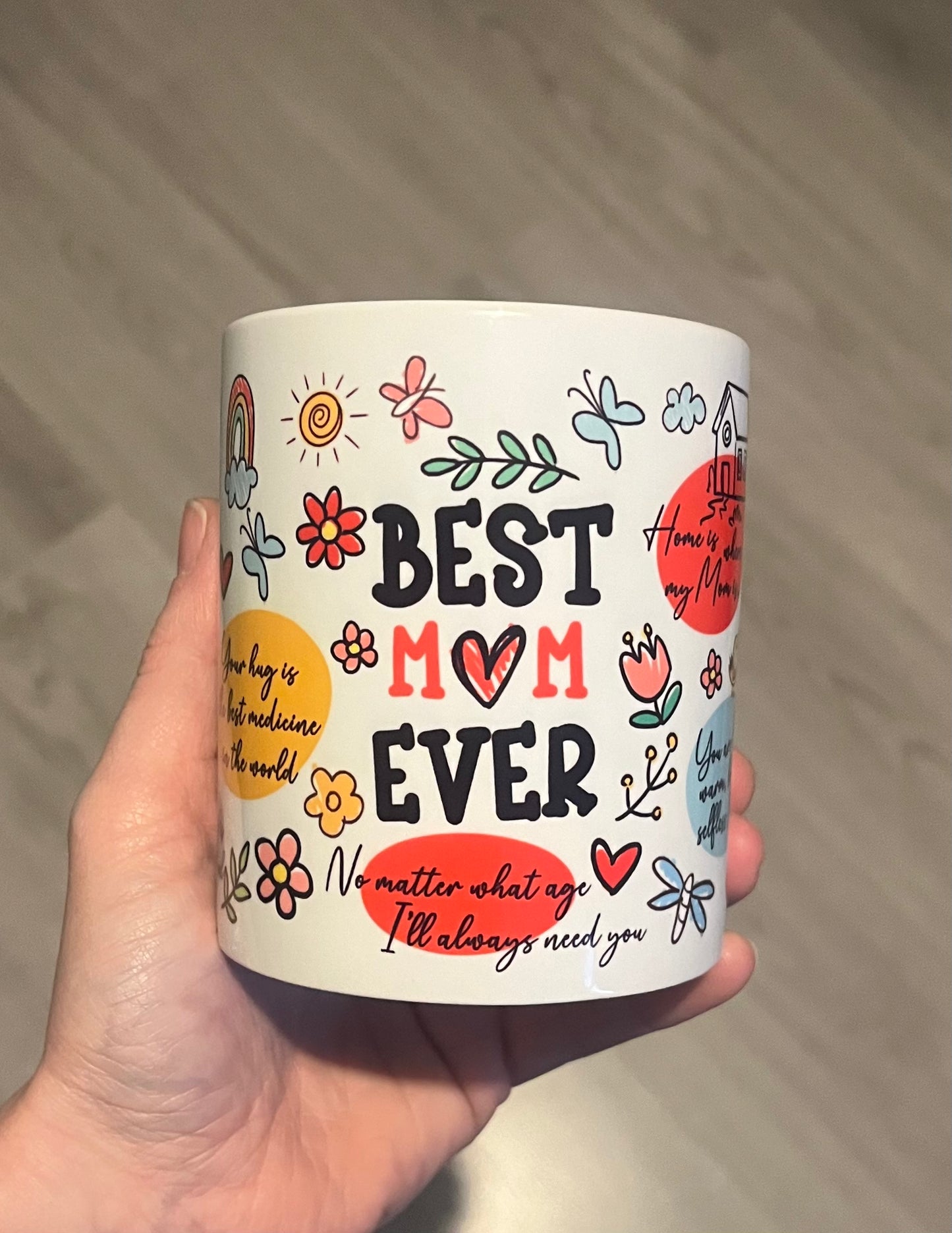 Best mom ever mug
