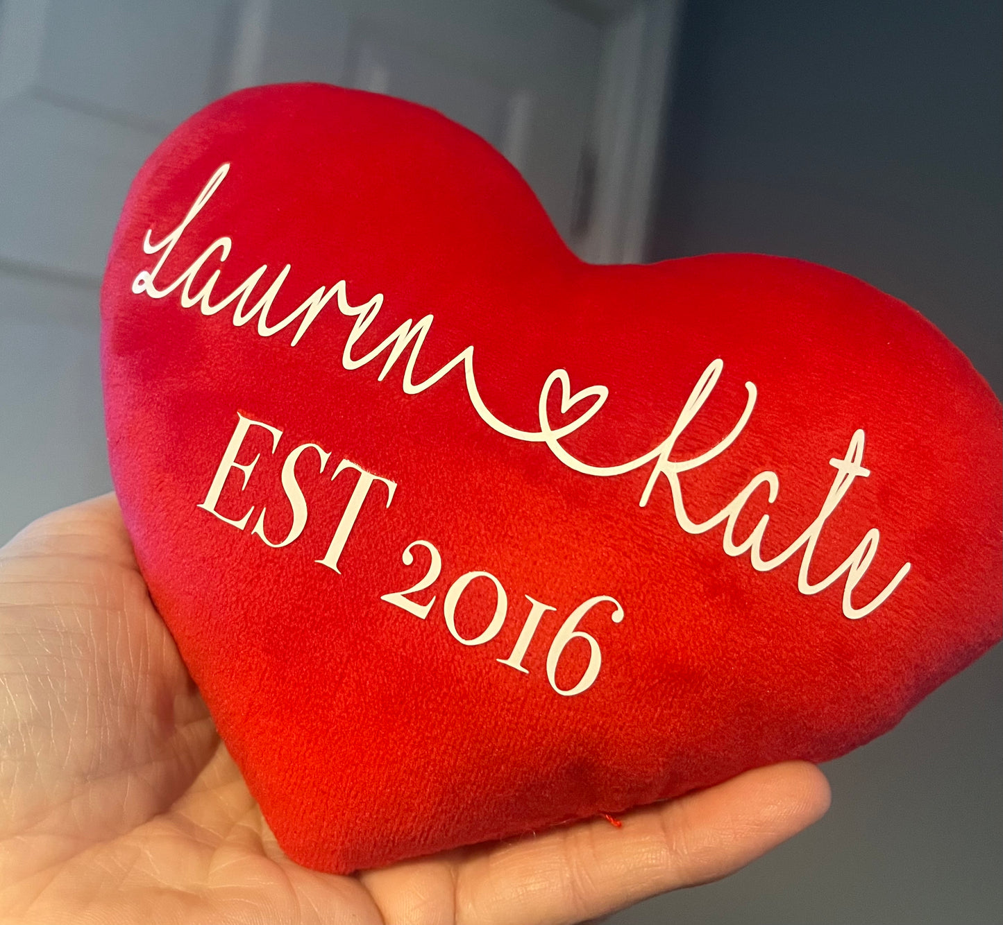 Red heart pillow ❤️