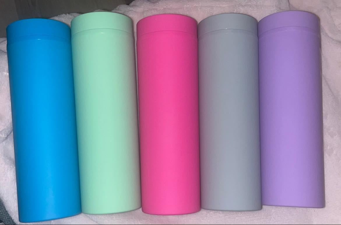Skinny tumblers
