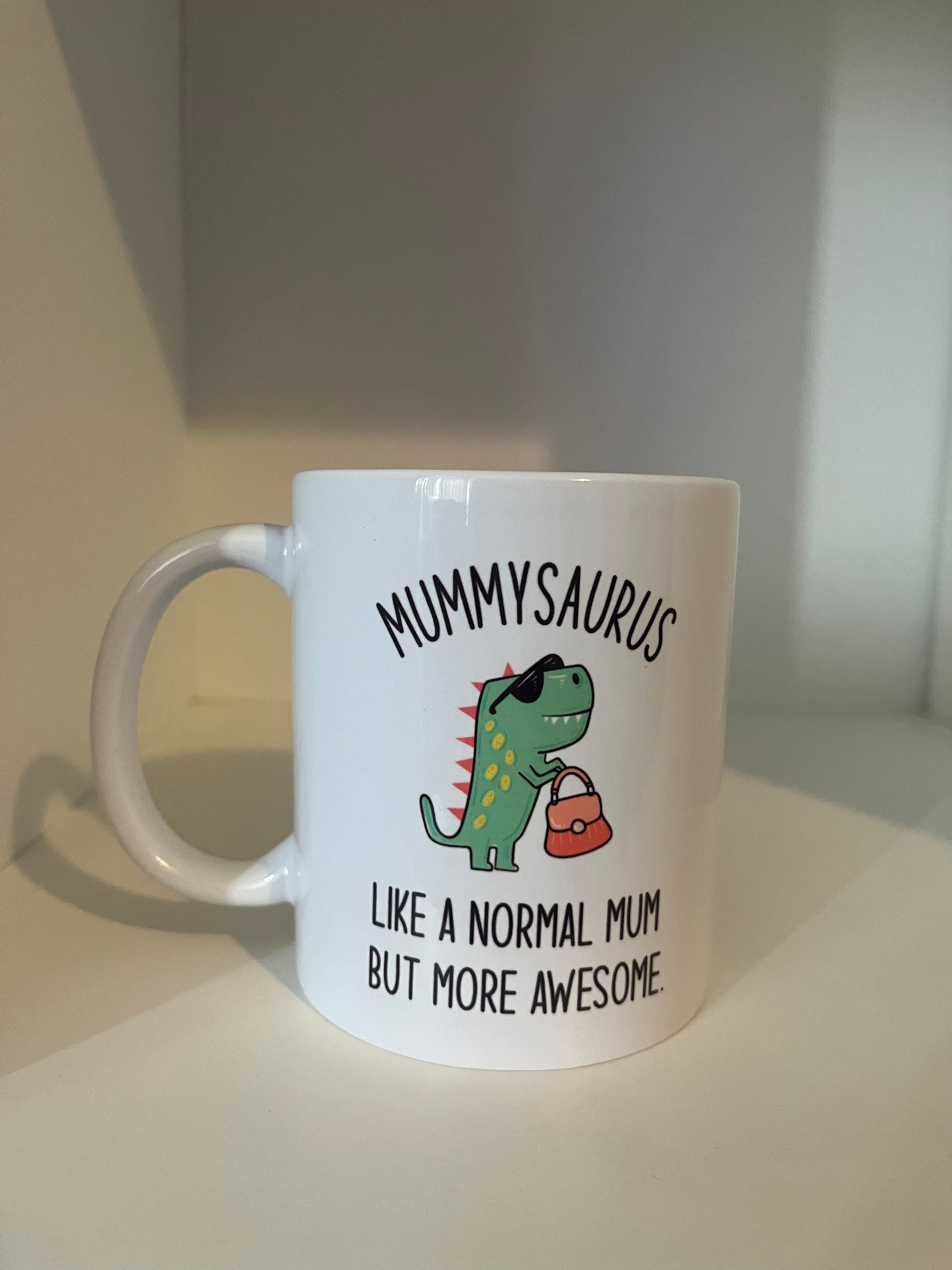 Mummysaurus mug